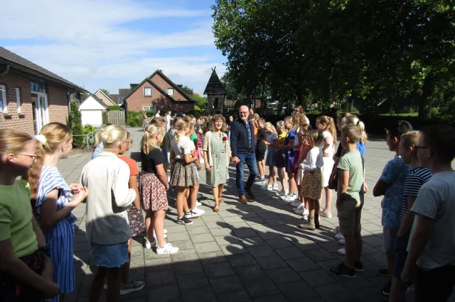 Juf Beertje neemt afscheid van de Maarten Lutherschool