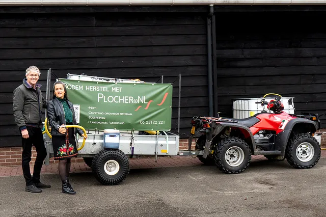 Presentatie over `plocheren` mest en organisch materiaal