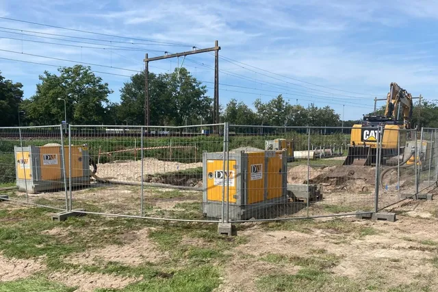Klein lek in rioolpersleiding van Staphorst naar Meppel