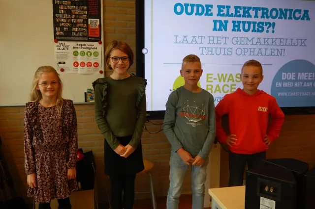 E-afval inleveractie in Staphorst nog in volle gang