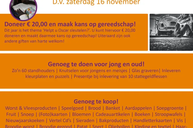 Stéphanos verkoopdag Staphorst in nieuw pand Dulasta