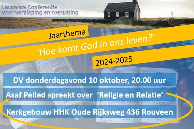 Joodse gelovige in Jezus, Asaf Pelled spreekt in Rouveen