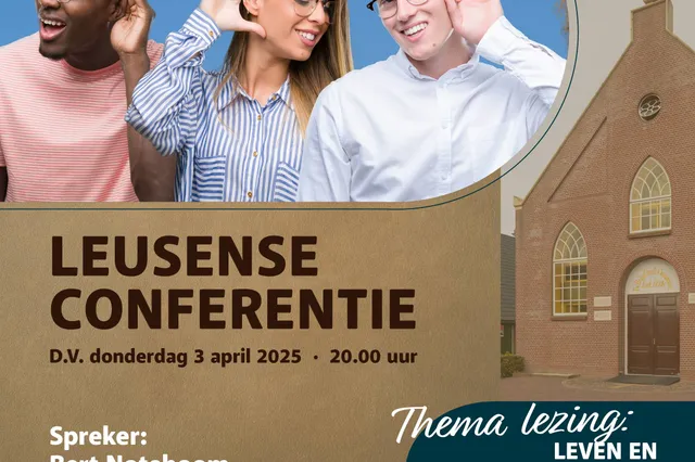 Bert Noteboom bij Leusense Conferentie in Rouveen