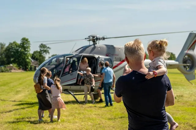 Helikoptervluchten en plantenverkoop voor Denbi