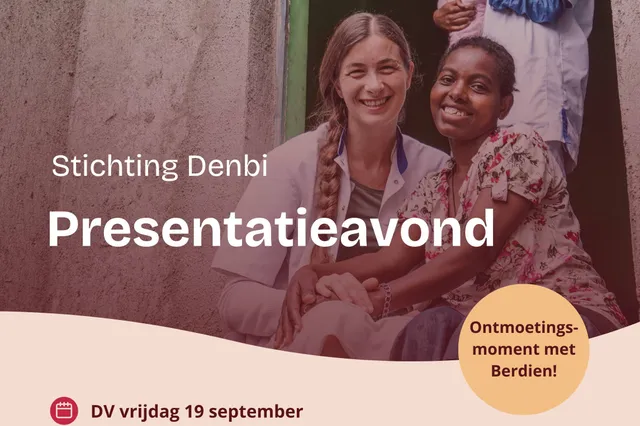 Ontmoetingsmoment met Berdien op presentatieavond Denbi