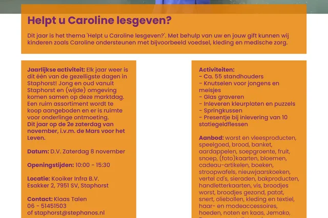 Stéphanos-verkoopdag in nieuw pand van Kooiker Infra