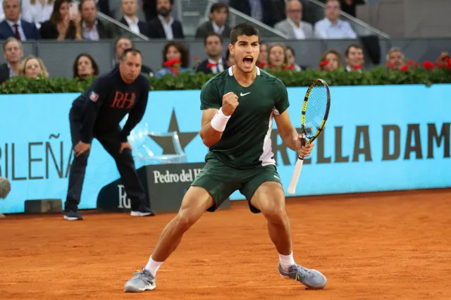 Carlos Alcaraz comes back against Novak Djokovic to reach the Madrid Open final