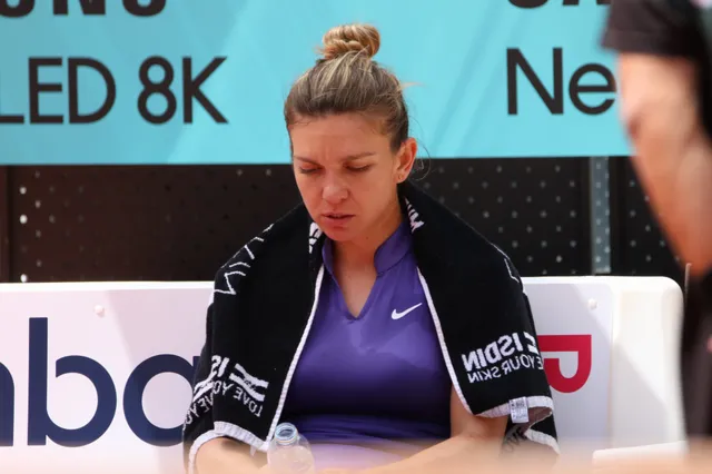"Just a panic attack": Halep Gives Honest Reason For Collapse Against Zheng
