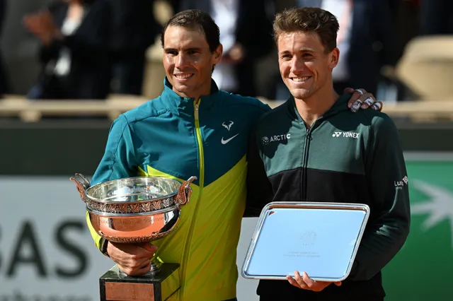 "You can never feel comfortable playing Nadal" says Casper Ruud