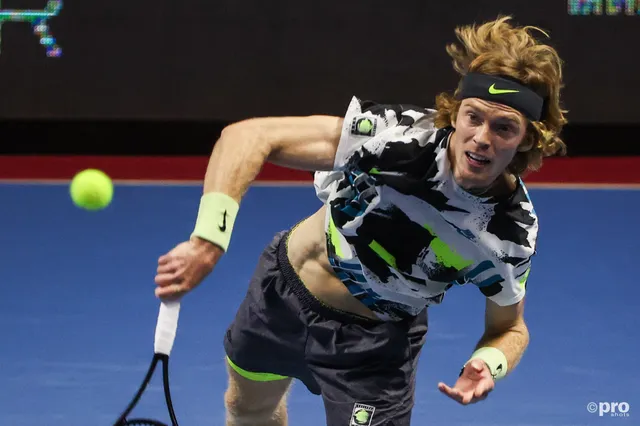 Rublev responds to reports of unhealthy diet includding cappuccinos and grilled shrimp: "That is bullsh*t on another level"
