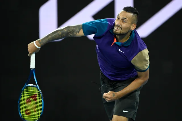 VIDEO: Kyrgios asks fan where he should serve on match point, proceeds to win the point