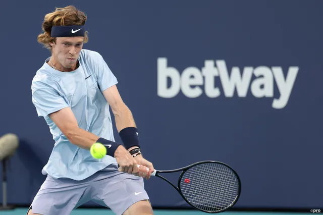 Andrey Rublev tests positive for COVID-19