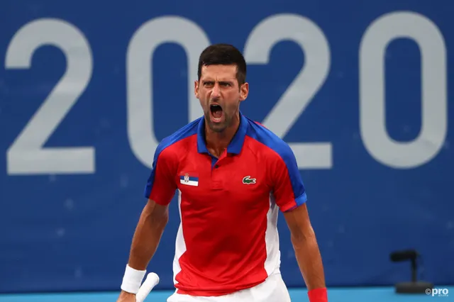 Novak Djokovic closing in on Roger Federer Olympics record