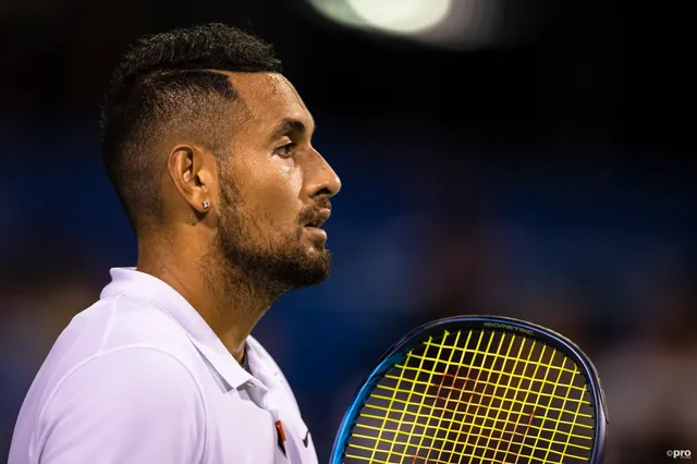 THROWBACK VIDEO: Kyrgios loses concentration during Laver Cup tie because of "really hot chick"