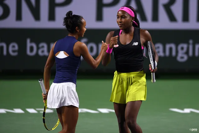 Gauff and Fernandez out of Indian Wells with defeat to second seeds Hsieh and Mertens