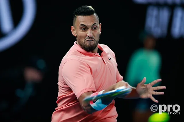 "His tattoo is hurting him too much.. Pokemon maybe.." as Jimmy Arias has a go at Kyrgios