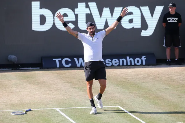 Matteo Berrettini advances to Queen's Championships final over van de Zandschulp