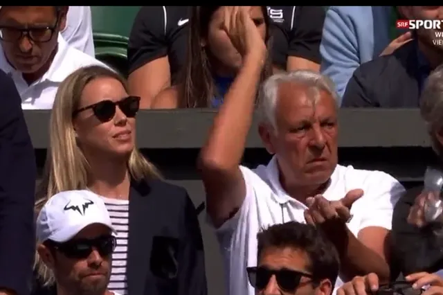 VIDEO: Father of Rafael Nadal seemingly gestures to son to quit during Wimbledon tie against Fritz