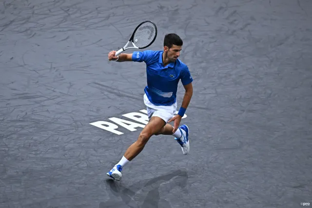 VIDEO: Djokovic embroiled in Paris Masters controversy with return of 'magic potion' seen at Wimbledon