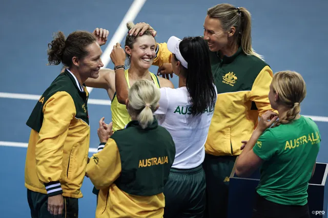 Australia remains top-ranked nation despite loss in Billie Jean King Cup Final, champions Switzerland climbs to second place