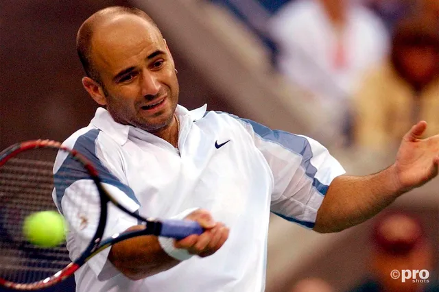 VIDEO: Still got it: Agassi returns to the court at age of 52 with superb fitness and footwork