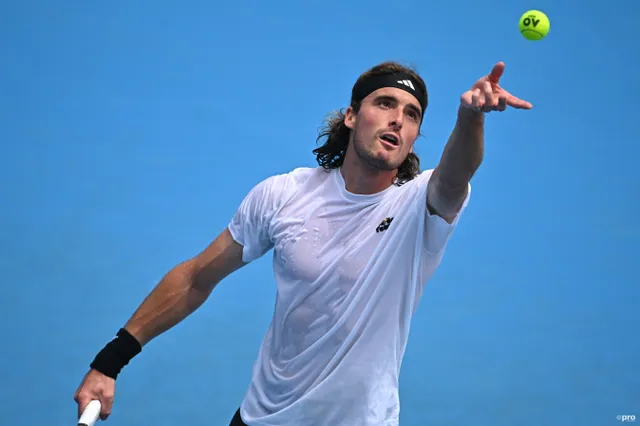 Tsitsipas navigates a tricky 3rd set in Australian Open round one win over Halys