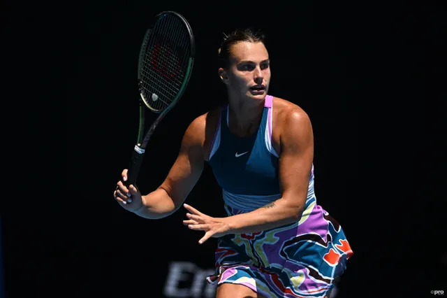 Aryna Sabalenka battles past Magda Linette at the Australian Open, books final