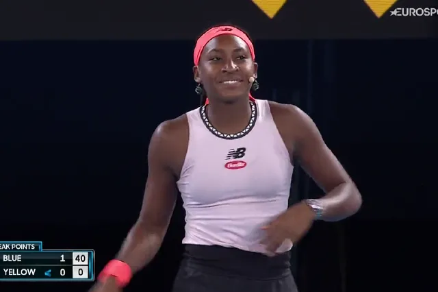 "Pretty sure I ruined a Gucci hat today" - Coco Gauff jokingly laments signing a fan's designer hat