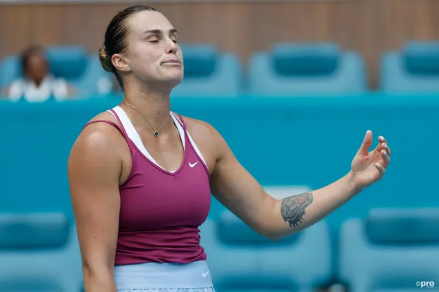 "The key would be just to focus on myself": Sabalenka not thinking of expectations of others going into clay court season