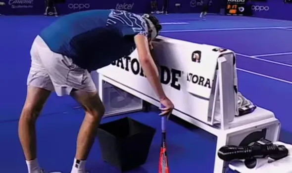 VIDEO: Fritz throws up on court during defeat to Paul in Acapulco as American aces battle in longest match in tournament history