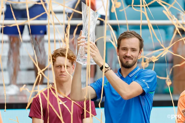 Medvedev lidera la ATP Race tras su triunfo en el Miami Open y Djokovic cae al segundo puesto