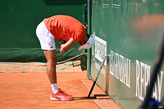 La frustración de Novak Djokovic con su nivel actual: "No puedo ganar a rivales tan sólidos en esta superficie con este juego"