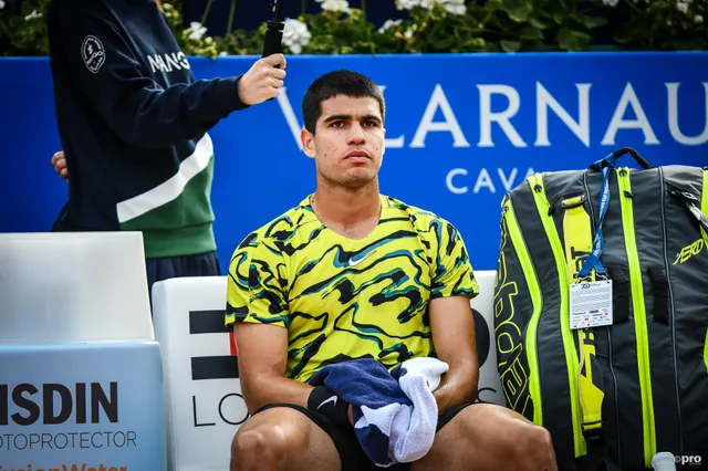 Carlos Alcaraz sufrió ante Rublev las consecuencias de su duro partido contra Struff en Madrid: "Ha sido un día difícil para mí"