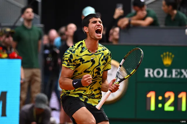 Stubbs kritisiert Alcaraz' Faustschlag im Roland Garros-Spiel gegen Djokovic: "Was machst du da?"