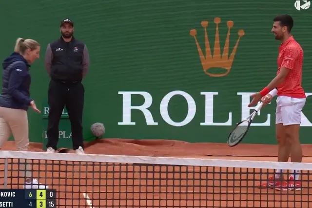 VIDEO: Djokovic loses point after big mistake from umpire at Monte-Carlo Masters, booed by crowd