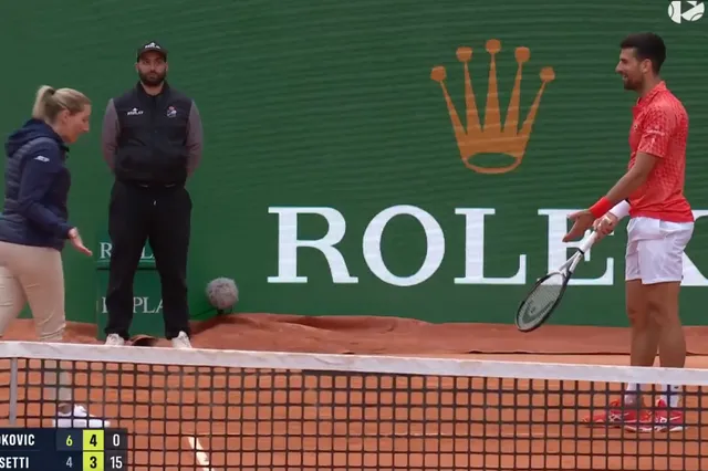 Vídeo: Djokovic pierde un punto tras un grave error del árbitro en el Masters de Montecarlo, y es abucheado por el público