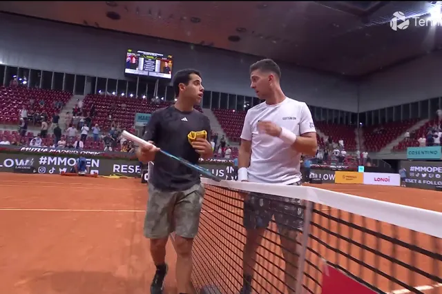 (VIDEO) "Don't tell me to shut up again - or what?": Heated handshake between Munar and Kokkinakis after fiery Madrid Open clash