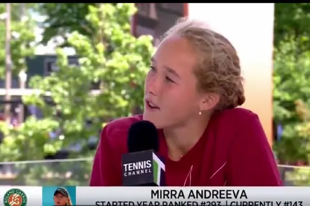 VÍDEO - La encantadora Gauff se gana el cariño de la jovencísima Andreeva: "Es muy simpática, se me acercó y me dijo hola soy Coco"