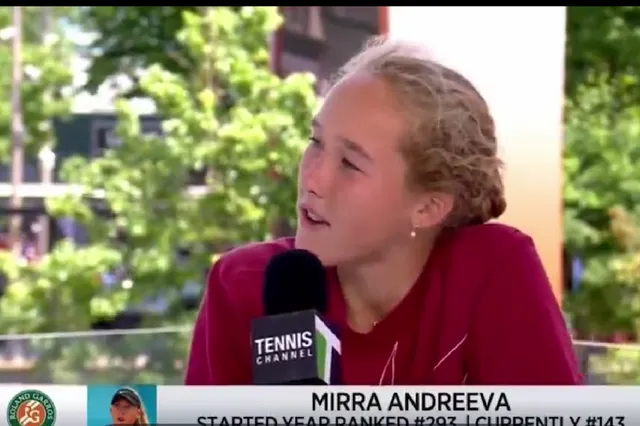 (VIDEO) Gauff joins Murray in Andreeva's beautiful faces after Roland Garros opener: "She's so nice, she came to me and said Hi I'm Coco"