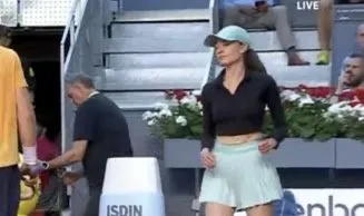 "Get on with the times": Madrid Open cops major backlash for continuing to use models in 'skimpy' outfits as ball people