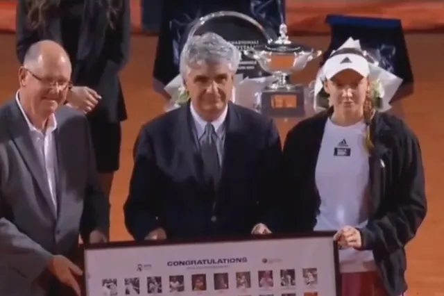 (VIDEO) Odd conclusion to Rome Open WTA final as crowd boos during Rybakina-Kalinina presentation speech