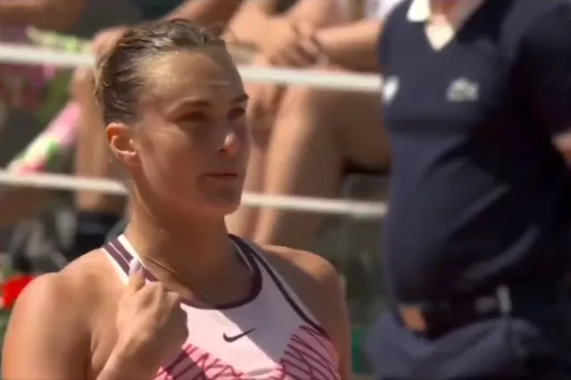 (VIDEO) Sabalenka takes a bow as Kostyuk booed for not shaking hands by Roland Garros crowd