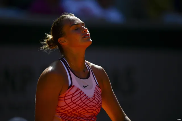 Sabalenka rechaza la rueda de prensa posterior a su partido en Roland Garros por su "propia salud mental y bienestar"