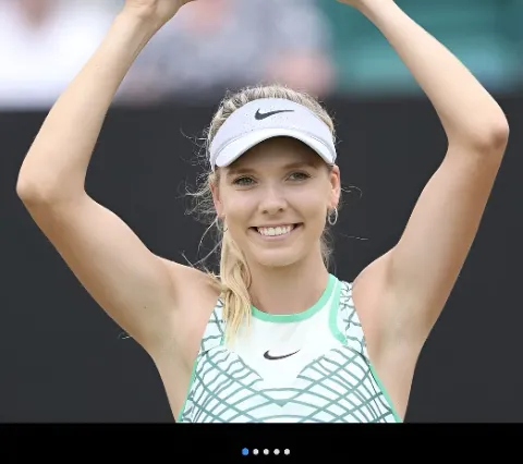 "Was ist beeindruckender, der Titel oder der Bizeps?": De Minaur lobt Freundin Katie Boulter nach Nottingham-Durchbruch