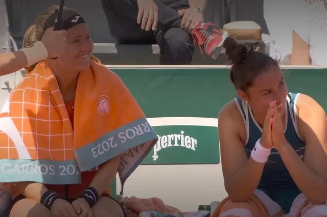 Sara Sorribes, sobre la descalificación de sus rivales en Roland Garros: "Solo dijimos al árbitro que la recogepelotas lloraba"