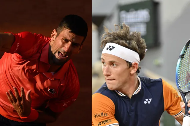 2023 French Open Roland Garros Finale der Herren Vorschau - Novak Djokovic gegen Casper Ruud