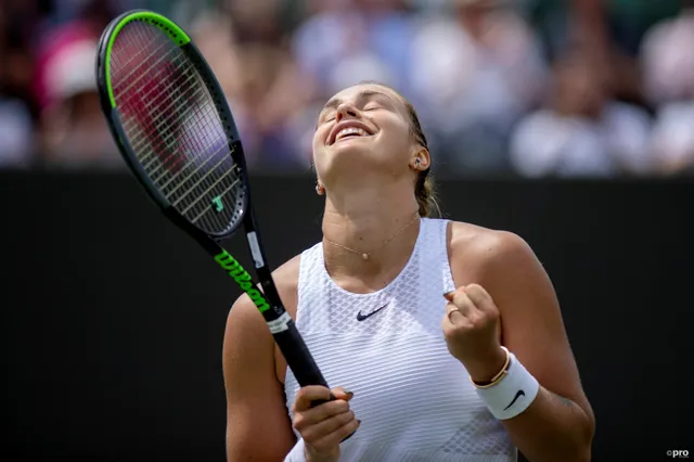 Sabalenka, sin complicaciones, gana a Keys en dos sets y disputará las semifinales de Wimbledon