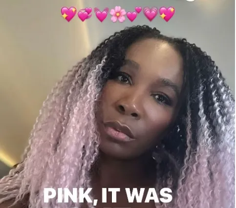 "It was love at first sight": Venus Williams shows off superb pink undercut on Paris vacation