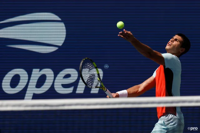 Alcaraz, con la mentalidad de ir partido a partido en el US Open: "Cualquier jugador puede ganarte"