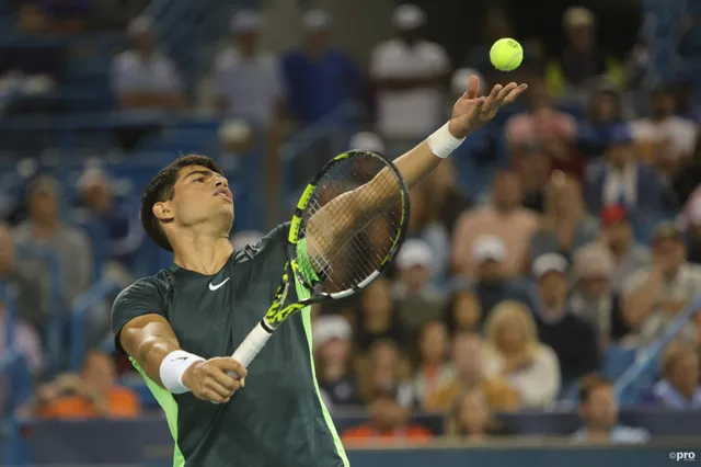 Alcaraz remonta salvando una bola de partido ante Hurckacz y se clasifica para la final del Cincinnati Open